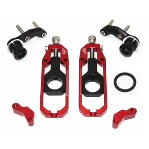 MAD-MOTO For KAWASAKI ZX-10R ZX10R 11-19 Chain Adjuster Tensioner With Spool RED - Picture 1 of 8