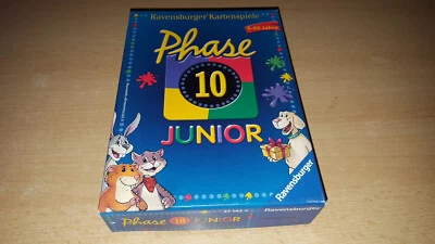 Ravensburger 2011 - Phase 10 Junior - Spielmaterial NEU - top Zustand - Bild 1 von 4