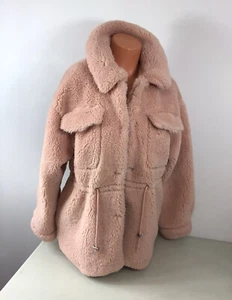 Forever 21 Teddy Coat Jacket Womens Medium New - Picture 1 of 6