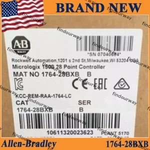 NEW Allen-Bradley 1764-28BXB AB MicroLogix1500 28 Point Controller 1764 28BXB - Picture 1 of 2