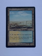 MTG - Skycloud Expanse, Odyssey LP+ Rare Vintage Land, Magic The Gathering