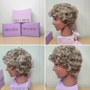 Paul Young Perücken (2) Sweet Nothing 38 Gr. L / (1) WL Adelaide 38 Gr. Durchschnitt Neu mit Etikett - Bild 1 von 21