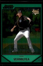 2007 Bowman Draft Picks & Prospects Chrome Jamie Vermilyea Toronto Blue Jays