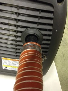 Extensión de escape GenExcape para generador Honda EU1000i de 1-1/2" (8 pies) - Imagen 1 de 4