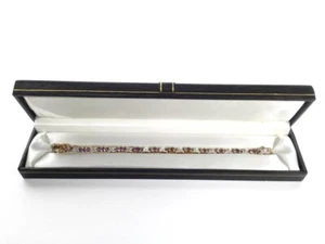 925 Sterling Silver Tennis Bracelet——7.5” length—-See Description - Picture 1 of 6