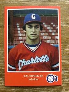 1980 Charlotte CAL RIPKEN JR Orioles Minor League Baseball REPRINT Rookie Card