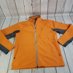 Nike Chaqueta de Correr Para Hombres Pequeña Naranja Esfera Pro Gimnasio Cremallera Cuello Simulado Térmica - Imagen 1 de 16