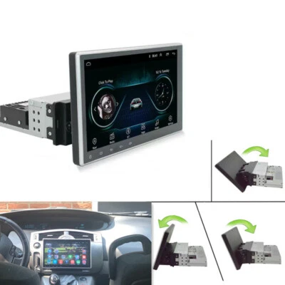 Android 9.1 Car Radio Multimedia Player GPS Navigation Adjustable 10.1in Screen  - Image 1 of 4