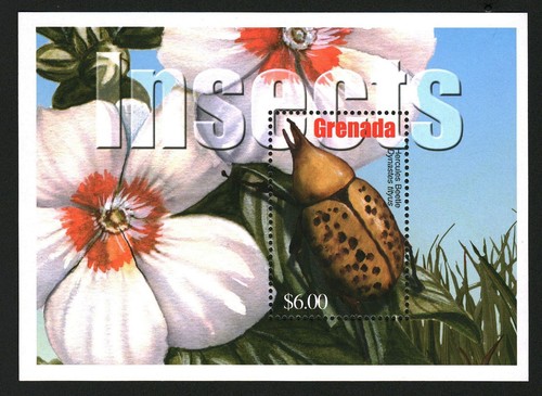 Grenada Stamps Sheet Insects #11954 | eBay