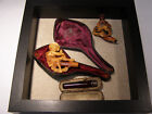 Antique Meerschaum Pipe Shadow Box.