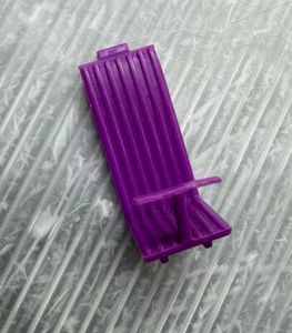 vintage Tyco DINO-RIDERS 1987 purple plastic seat CHAIR REPLACEMENT PART - Picture 1 of 10