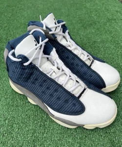 Nike Air Jordan 13 Retro Flint Sz 11 310004-441 Blue White Black Grey XIII - Picture 1 of 12