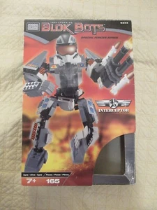 Mega Bloks Transforming Blok Bots Serie Fuerzas Especiales Interceptor 9344 - Imagen 1 de 7