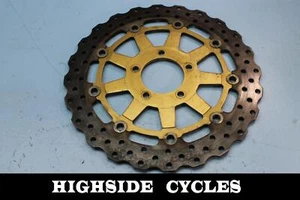 1132 01-07 SUZUKI HAYABUSA ORO LLANTA DELANTERA FRENO ROTOR DISCO 59210-33E50 - Imagen 1 de 12
