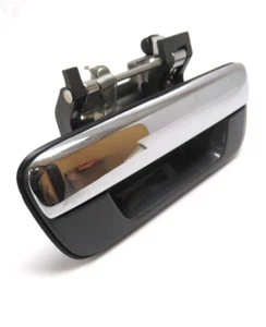 Manija Pickup Caja Puerta Final Pestillo Gris Plata Cromo Chevrolet Colorado GMC Canyon - Imagen 1 de 10