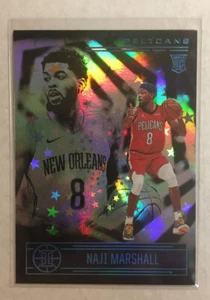 2021 Illusions Naji Marshall R/C Blue Starlight SSP - Picture 1 of 2