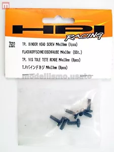 HPI Z632 Screw M4x10 mm (10) Tp. Binder Head model making - Picture 1 of 1