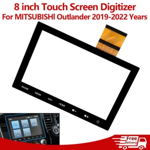 8'' NAV Touchscreen Digitizer für Mitsubishi Outlander Radionavigation 2019-2022 - Bild 1 von 9