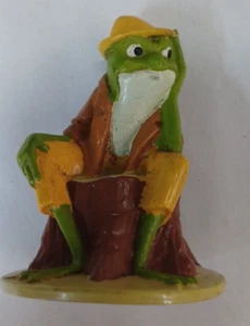 RARA statuina vintage DISNEY WORLD Splash Mountain BRER FROG canzone del sud PVC - Foto 1 di 13