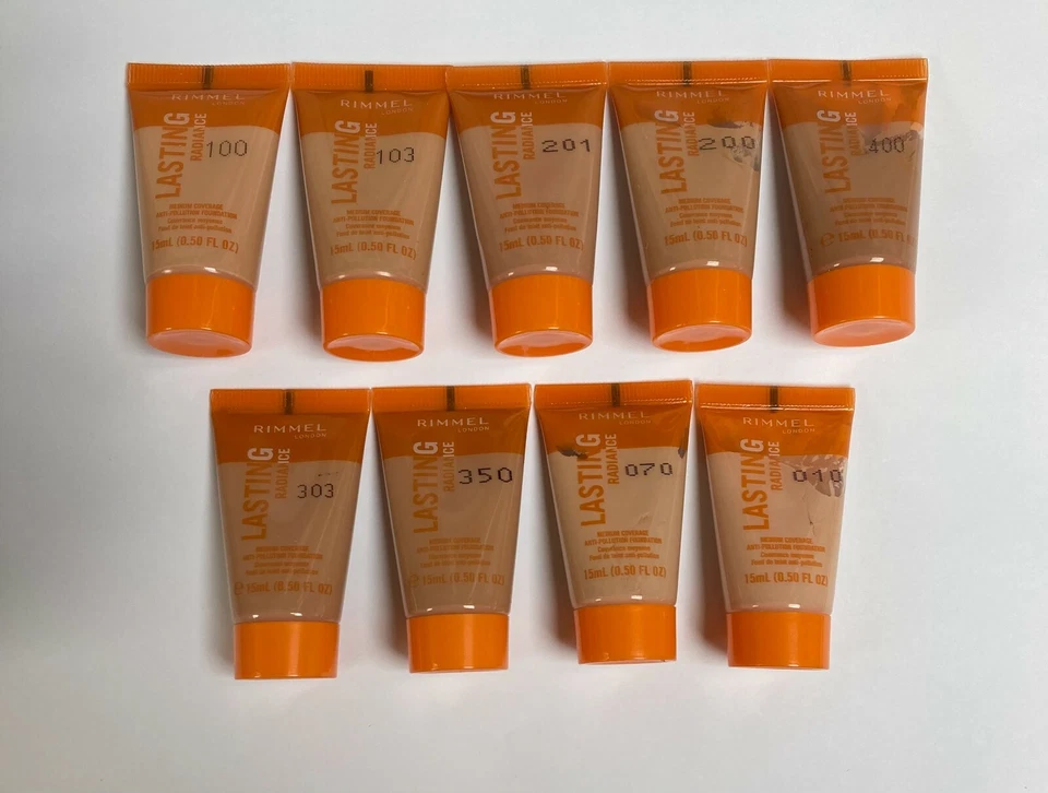 Rimmel Lasting Radiance Medium Coverage Mini Foundations *Wählen Sie Ihren Farbton*