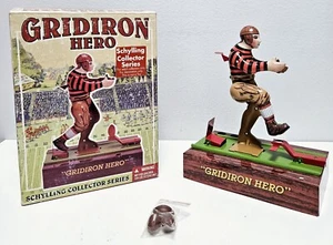 Schylling Collector Series- Gridiron Hero- Tin Football Player w/ Balls - Picture 1 of 7