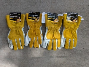 Tillman Welding Gloves Men's Large 50 L Premium MIG Stick Protection 4 Pairs - Picture 1 of 2