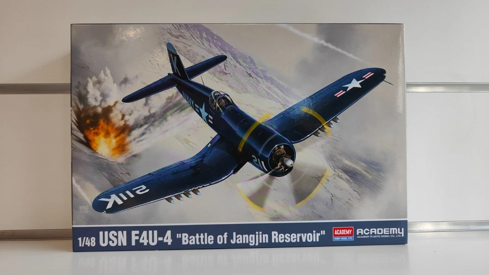 F4U-4 jangjin Reservoir Academy 1-48 aereo guerra mondiale Corsair Academy 12353 - Immagine 1 di 1