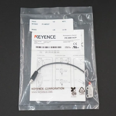 Sensor interruptor fotoeléctrico Keyence PR-MB15CP, 10-30 VDC Foto 1 de 4