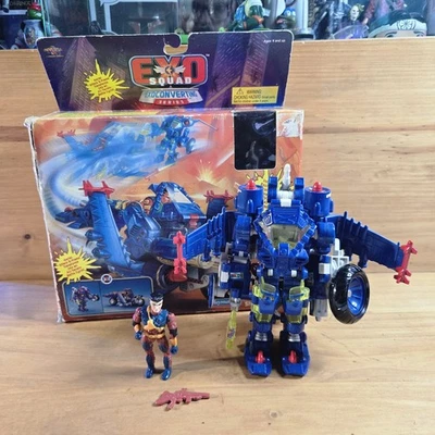 Marco electrónico de ataque aéreo exo Squad J.T Marsh 1995 completo con caja Foto 1 de 4