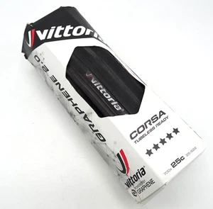 Vittoria Corsa Tubeless Ready 700 x 25C Road Bike Tyre Used Return TY-318-R10 - Picture 1 of 5