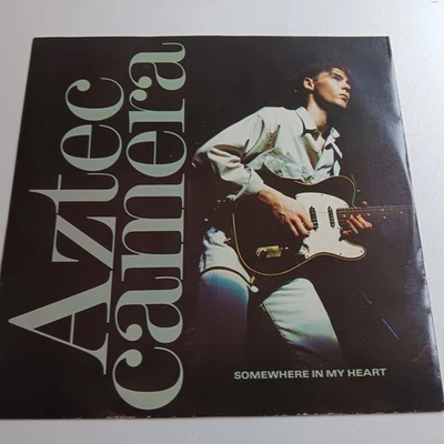 Aztec Camera / Somewhere In My Heart 1988 12" VINYL / POP 80's EX / £5 FLAT POST - Image 1 of 3