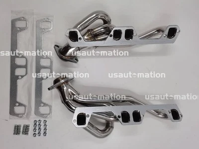 STAINLESS HEADER  EXHAUST MANIFOLD For 94-03 DODGE RAM DURANGO/DAKOTA 5.2/5.9 V8 Foto 1 de 4