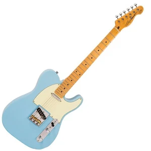 Vintage V75 ReIssued Electric Guitar ~ Laguna Blue - Picture 1 of 12