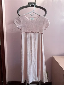 Vintage Amy Byer Pink Short Sleeve Holiday Special Event Dress Girls 8 - Picture 1 of 10
