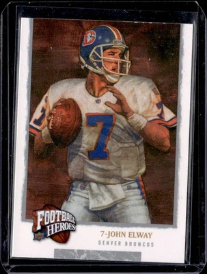 2008 Upper Deck Heroes John Elway Denver Broncos #231 - Image 1 of 2