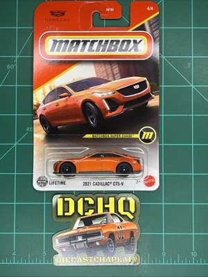 Cadillac CT5-V 2025 Matchbox 🔥Super Chase 🔥2021 con estuche Foto 1 de 4