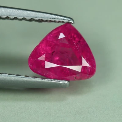 1.26 Cts_Precious_100 % Natural Mozambique Pinkish Red Ruby_Normal Heated - Image 1 of 3
