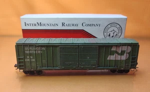 InterMountain HO Gauge Burlington Northern Green Box Car BN226156 - Boxed - Picture 1 of 7