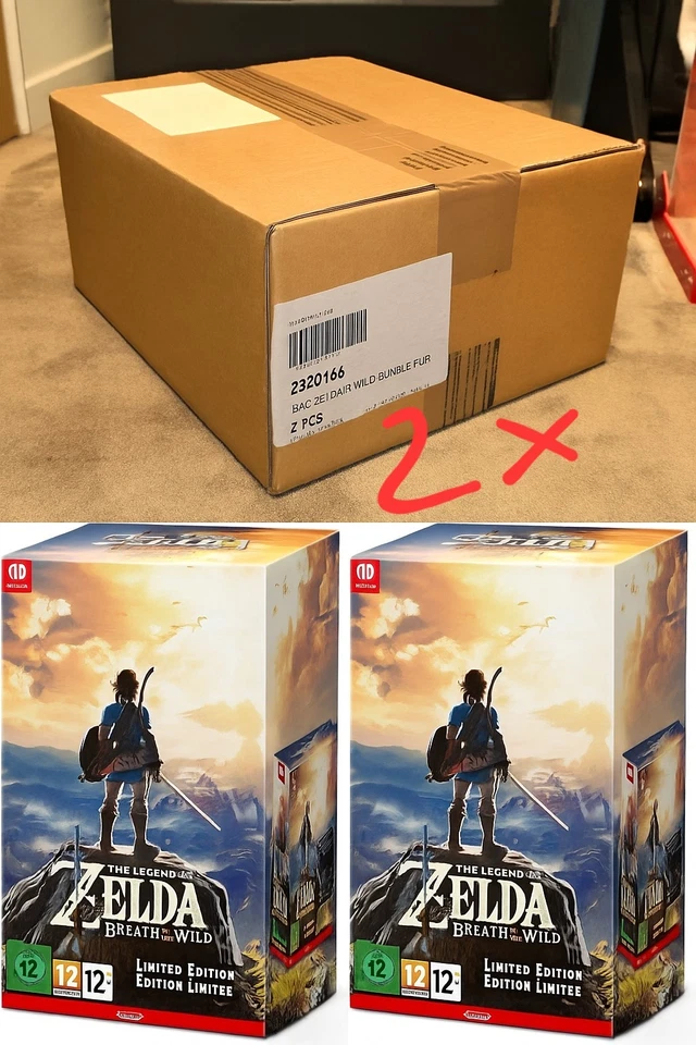 The Legend of Zelda: Breath of the Wild - Limited Edition (Nintendo Switch) (2017)