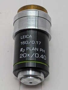 Leica E2 PLAN PH 20X/0,40 Objektiv 160/0,17 Phasenkontrast - Bild 1 von 4