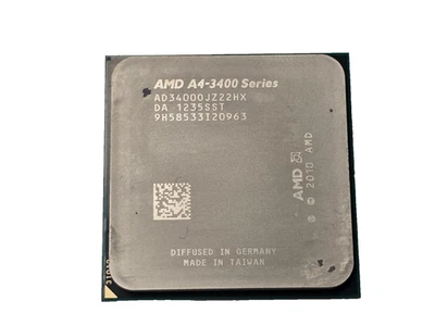 Processore Cpu AMD A4-3400 AAD34000JZ22HX 2.7Ghz Socket FM1 Dissipatore incluso - Immagine 1 di 4