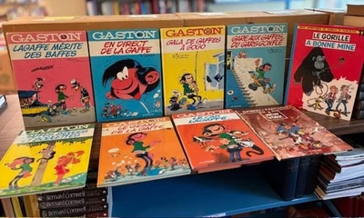 GASTON ~ Lot of 7 ~ PLUS 2 others ~ DUPUIS ~ French ~ HC - Image 1 of 4