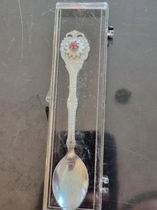 Juli Silberfarbener Andenkenlöffel Silber - Bild 1 von 4