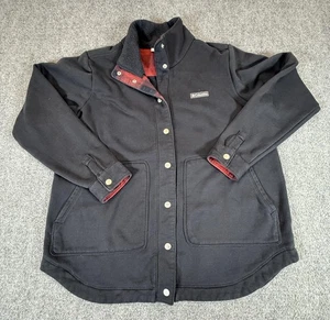 Columbia Hemdjacke Herren XL schwarz Fleece gefüttert Snap Front Shacket AL2884 - Bild 1 von 12