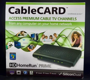 W PUDEŁKU Silicondust HDHR3-CC HDHomerun Prime TV Tuner Kabel Karta M Sieć - Zdjęcie 1 z 17