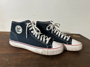 PF Flyers Center Hi Top Sneakers Shoes Blue White Men’s 11.5M - Picture 1 of 14