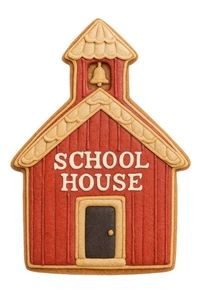 School House Church  4'' Cookie Cutter Haunted Halloween Made in the USA - Picture 1 of 11