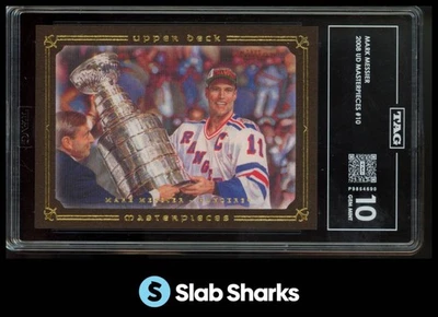 2008 UPPER DECK MASTERPIECES #10 MARK MESSIER BROWN TAG 10 - Image 1 of 4