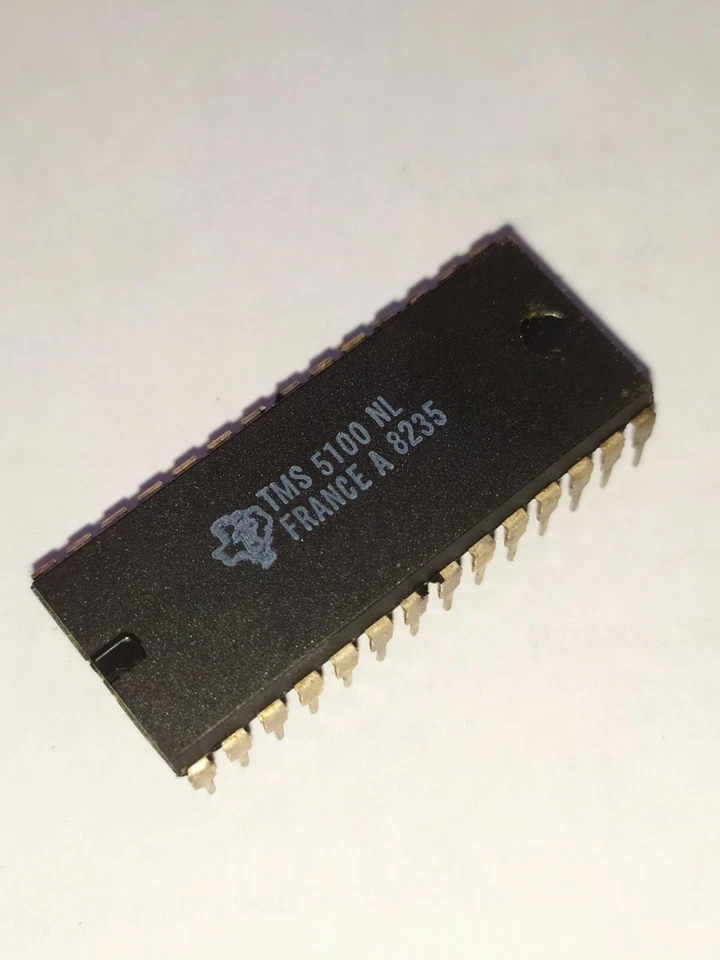 TMS5100NL TMS 5100 NL  Synthetiseur vocal         IC22 /CavA5h6 - Photo 1/1