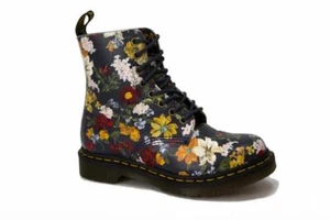 Dr. Martens 8 agujeros 1460 Pascal azul marino revés - Imagen 1 de 10